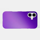 Elegantes violettes Ombre – iPhone 16 Hülle (Rückseite (Horizontal))