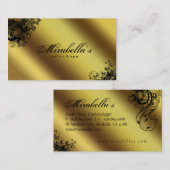 Elegantes Visitenkarte (Vorne/Hinten)