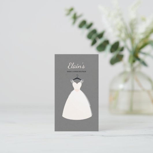 Elegantes Visitenkarte (Stehend Vorderseite)