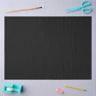 Elegantes Vollschwarz Seidenpapier