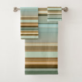 Elegantes, von der Natur Inspiriert mehrfarbiges S Badhandtuch Set (Insitu)