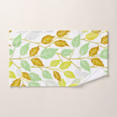 Elegantes, von Natur Inspiriert Leaf-Design Badhandtuch Set (Handtuch)