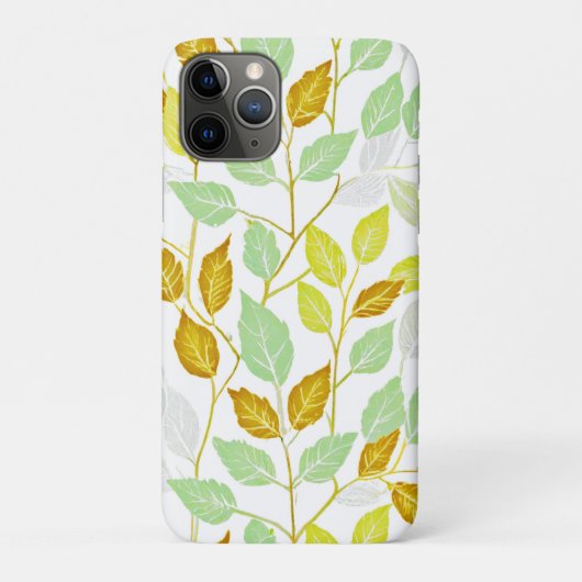 Elegantes, von Natur Inspiriert Leaf-Design Case-Mate iPhone Hülle (Rückseite)