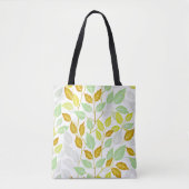 Elegantes, von Natur Inspiriert Leaf-Design Tasche (Vorderseite)