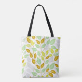 Elegantes, von Natur Inspiriert Leaf-Design Tasche (Rückseite)