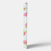 Elegantes Wallpaper pattern of pink roses 4 Case-Mate iPhone Hülle (Rückseite / Rechts)