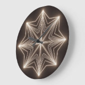 Elegantes Wanduhr-Design Große Wanduhr (Winkel)