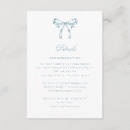 Elegantes Wappen für Blumenreath | Monogramm-Hochz Begleitkarte