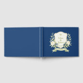 Elegantes Wappen Hochzeit Gästebuch (Voll)