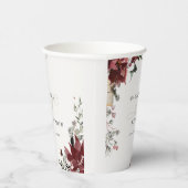 Elegantes, warmes Winterfestival in Dusky Pappbecher (Rechts)