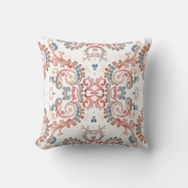 Elegantes Wasserfarbe-Paisley-Wurfkissen Kissen
