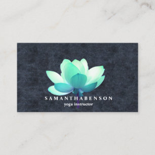 Elegantes Wasserfarben-Logo Zen Yoga Heilung Gesun Visitenkarte