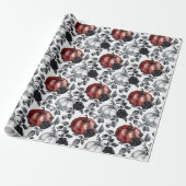 Elegantes WasserfarbenHalloween Geschenkpapier (Ungerollt)