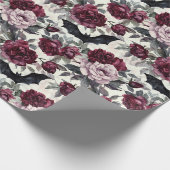 Elegantes WasserfarbenHalloween Geschenkpapier (Ecke)