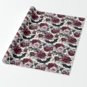 Elegantes WasserfarbenHalloween Geschenkpapier (Ungerollt)