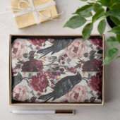 Elegantes WasserfarbenHalloween Seidenpapier (Geschenk)