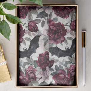 Elegantes WasserfarbenHalloween Seidenpapier