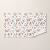 Elegantes Wasserfarbmuster im Herbst Badhandtuch Set (Handtuch)