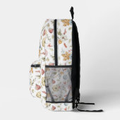 Elegantes Wasserfarbmuster im Herbst Bedruckter Rucksack (Rechts)