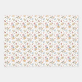 Elegantes Wasserfarbmuster im Herbst Geschenkpapier Set (Vorderseite 3)