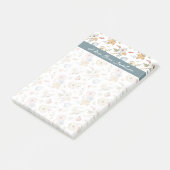 Elegantes Wasserfarbmuster im Herbst Post-it Klebezettel (angewinkelt)