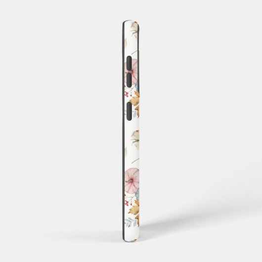 Elegantes Wasserfarbmuster im Herbst Samsung Galaxy Hülle (Rechte Seite)