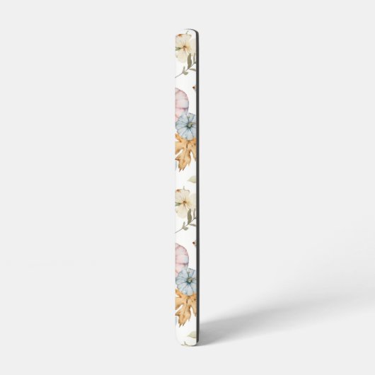 Elegantes Wasserfarbmuster im Herbst Samsung Galaxy Hülle (Linke Seite)