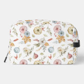 Elegantes Wasserfarbmuster im Herbst Waschbeutel (Rückseite)