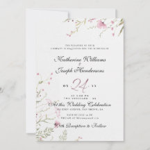 ELEGANTES WASSERFLORALE ABSTRAKTES UAWG & WEDING