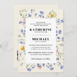 Elegantes Watercolor Einladung