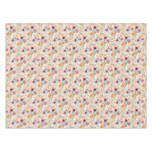 Elegantes Watercolor Fall Floral Muster Tischdecke (Vorderseite (Horizontal))