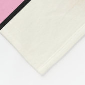 Elegantes Watercolor Fleecedecke (Ecke)