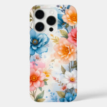 Elegantes Watercolor Floral Patten Design