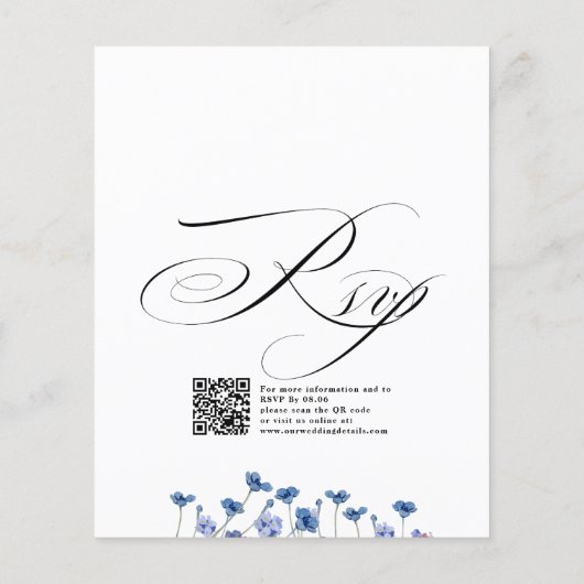 Elegantes Watercolor Flyer (Hinten)