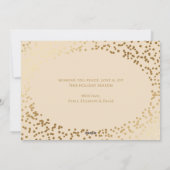Elegantes Watercolor Foto Weihnachtskarten Feiertagskarte (Rückseite)
