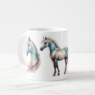 Elegantes Watercolor Kaffeetasse