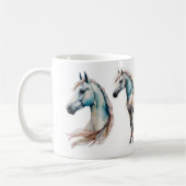 Elegantes Watercolor Kaffeetasse (Links)