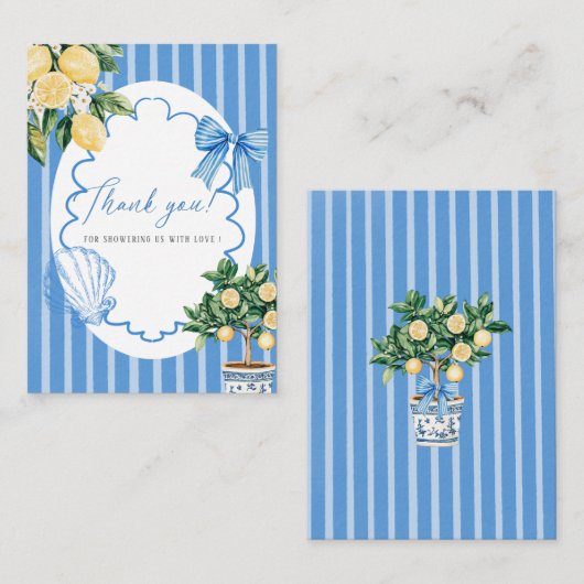 Elegantes Watercolor Main Squeeze-Brautparty Mitteilungskarte (Vorne/Hinten)