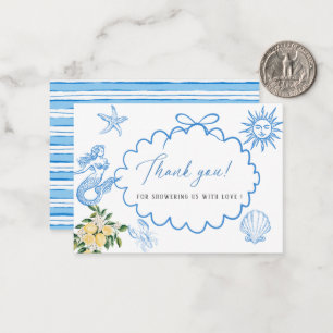 Elegantes Watercolor Main Squeeze-Brautparty Mitteilungskarte