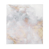 Elegantes Watercolor Notepad Notizblock (Vorderseite)