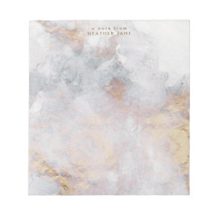 Elegantes Watercolor Notepad Notizblock