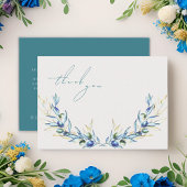 Elegantes Watercolor Olive Branch Memorial Vielen Mitteilungskarte