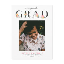 Elegantes Watercolor Rose Abschluss Foto