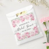 Elegantes Watercolor-Rose-Brautparty Geschenktütchen (Versiegelt)
