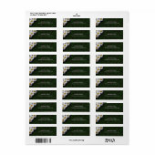 Elegantes Watercolor White Daisies Modernes Templa (Vorne)