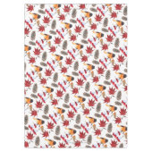 Elegantes Watercolor Wintermuster Tischdecke (Vorderseite)