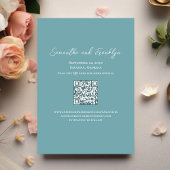 Elegantes Wedding Foto Floral Save The Date