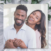 Elegantes Wedding Foto Silver Calligraphy Chic Rea Gästebuch