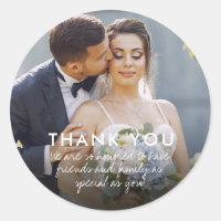 Elegantes Wedding Foto Vielen Dank für Ihr Interes
