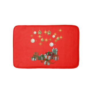 Elegantes Weihnachten Badematte